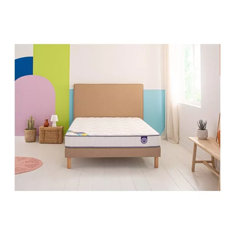 Ensemble Matelas Merinos Chill Bed - Mousse Haute Densité + Sommier Confort Ferme