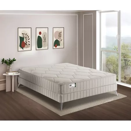 Matelas Simmons First FR.1 - 600 ressorts ensachés SenSoft Evolution