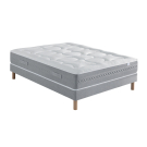 Ensemble Matelas Douces Nuits Laly 100% Latex + Sommier Base Ferme