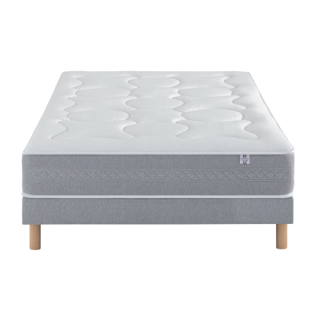 Ensemble Matelas Douces Nuits Laly 100% Latex + Sommier Base Ferme