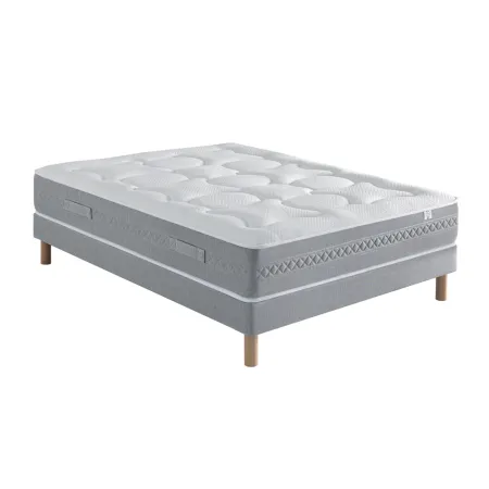 Ensemble matelas Douces Nuits Laly 100% Latex + Sommier Base Morpho