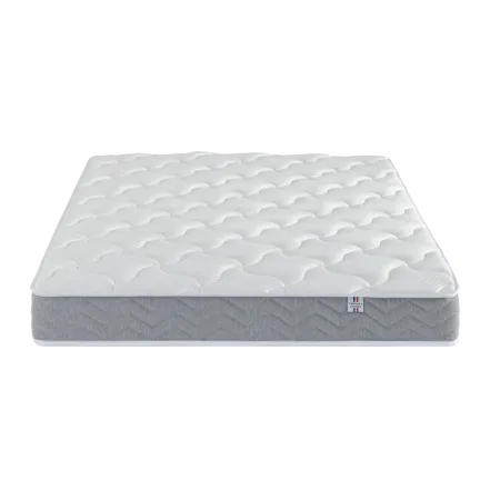 Ensemble Matelas Douces Nuits Remory 667 ressorts ensachés + 2 cm Viscoélastique + Sommier Base Morpho