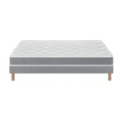 Ensemble Matelas Douces Nuits Morpheo Mousse HR 42g/m3 + Sommier Base Ferme