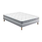 Ensemble Matelas Douces Nuits Morpheo Mousse HR 42g/m3 + Sommier Base Morpho