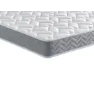 Ensemble Matelas Douces Nuits Maeva Mousse HR 35g/m3 + Sommier Base Ferme