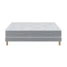 Ensemble Matelas Douces Nuits Riviera 744 ressorts ensachés + 4 cm Viscoélastique + Sommier Base Morpho