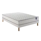 Ensemble Merinos Well Bed - 520 Ressorts ensachés + Sommier Confort Ferme